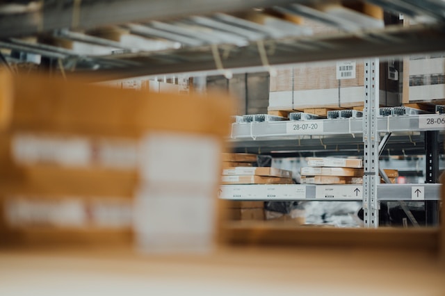 Organized Parts Organized warehouse